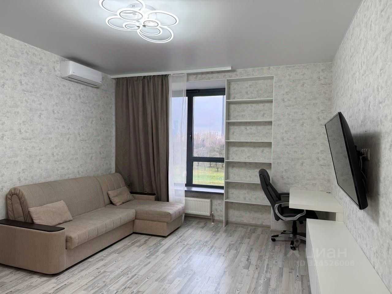 1-комнатная квартира, 37 м²