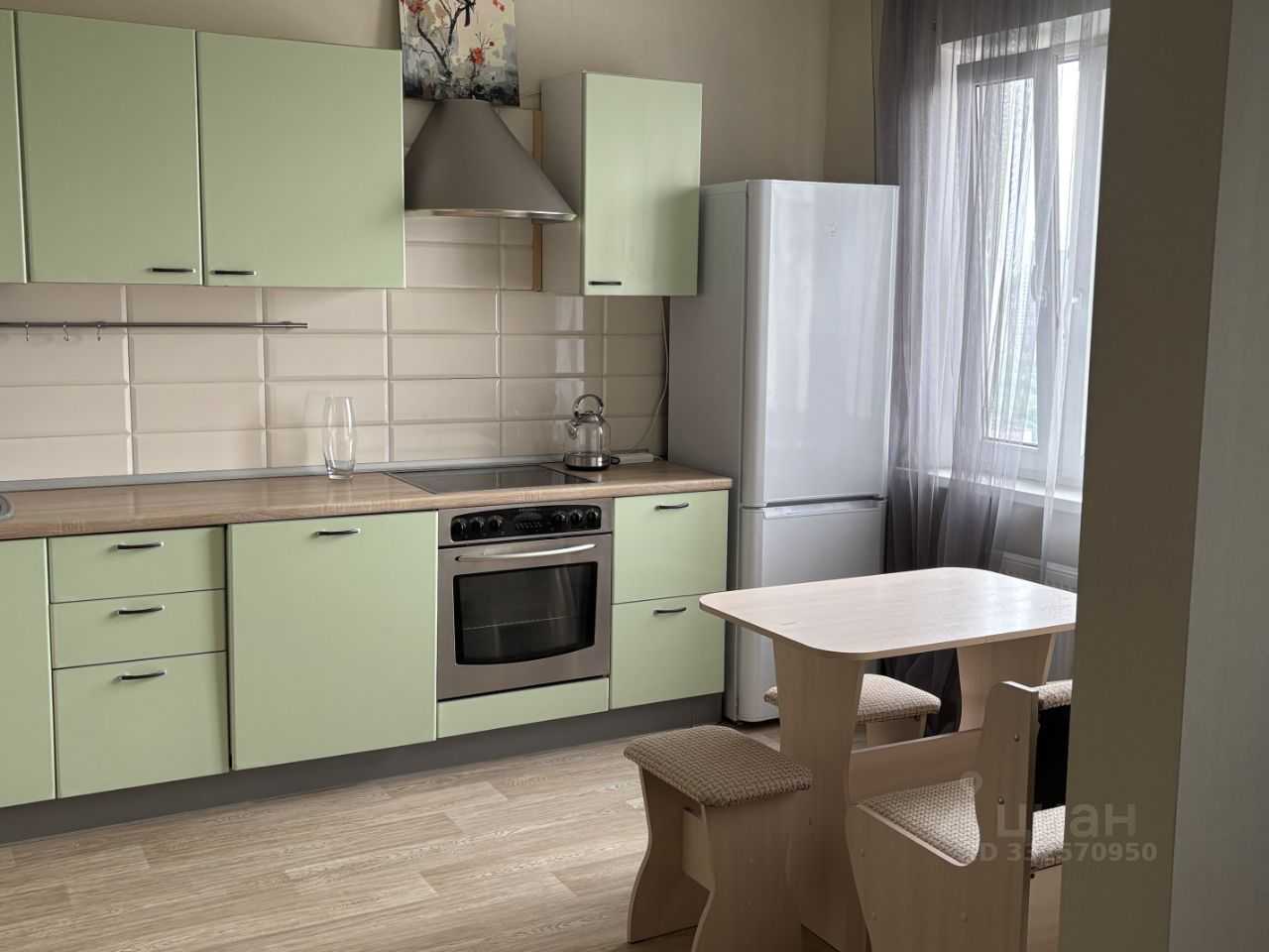 1-комнатная квартира, 38 м²