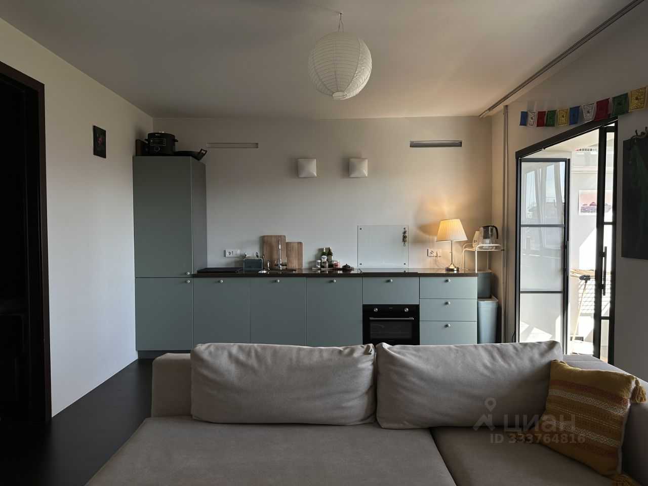 1-комнатная квартира, 48 м²