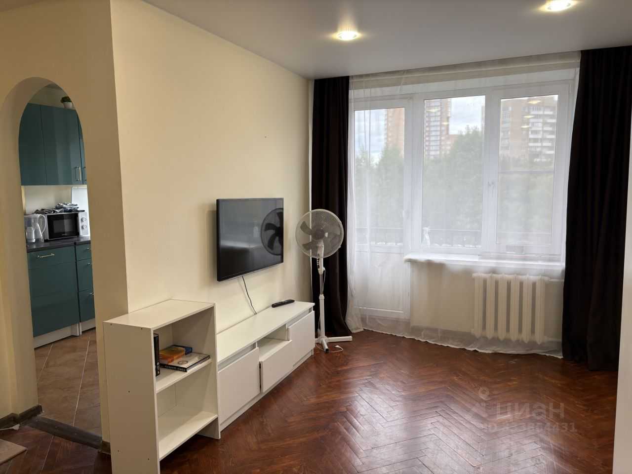 1-комнатная квартира, 30,1 м²