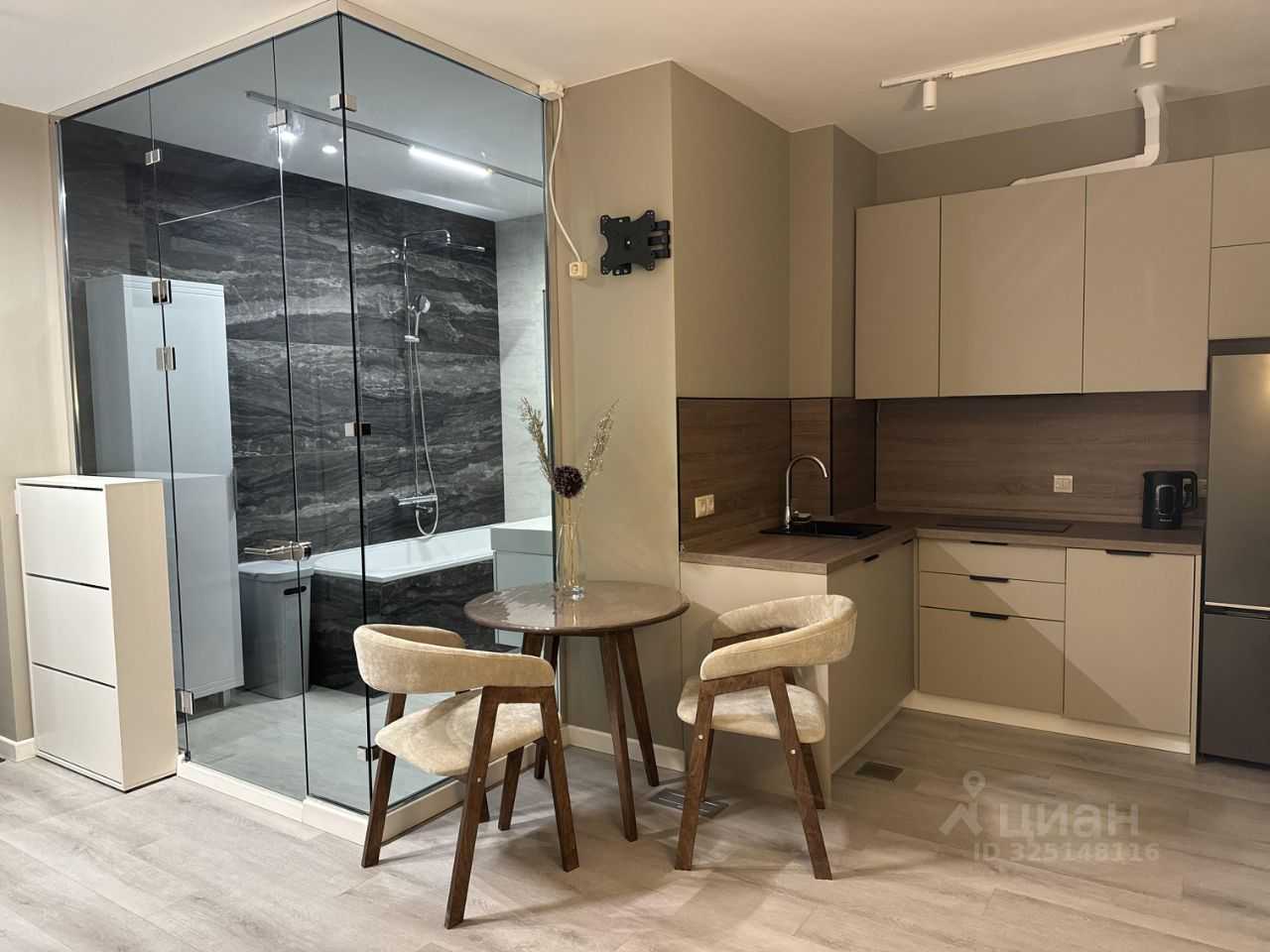 1-комнатная квартира, 28,5 м² — фотография 3