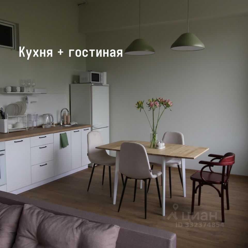 1-комнатная квартира, 60 м² — фотография 3