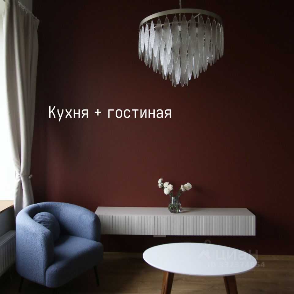 1-комнатная квартира, 60 м² — фотография 2