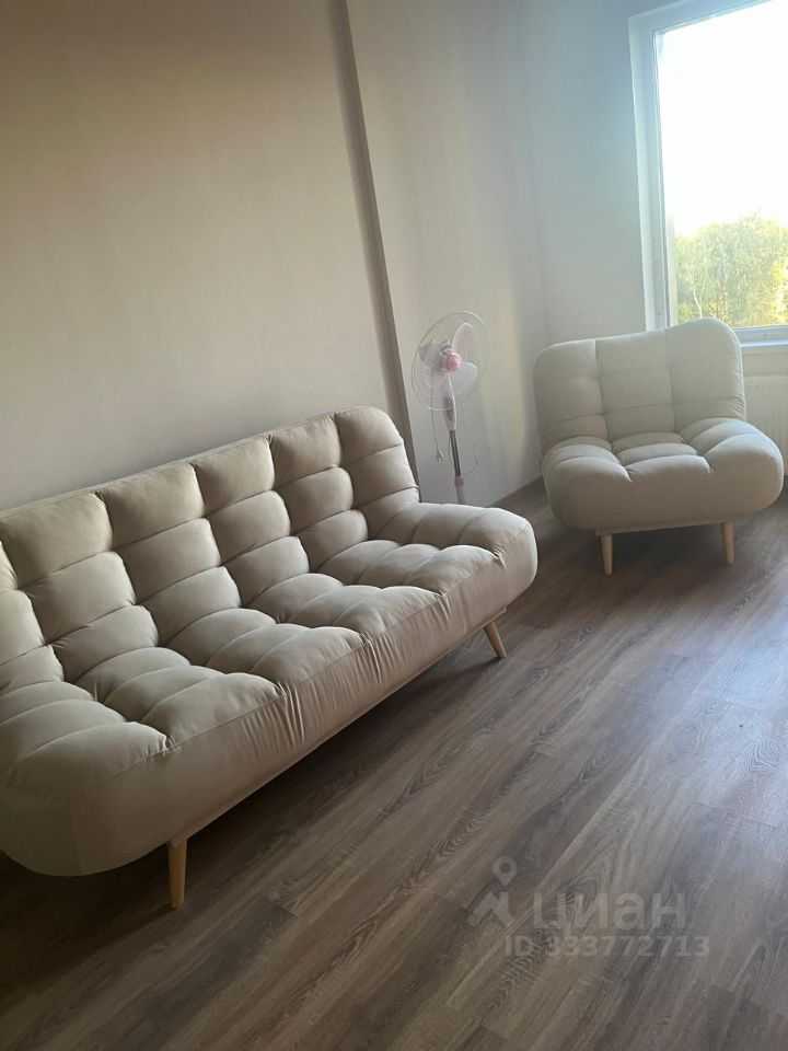 1-комнатная квартира, 39 м² — фотография 2