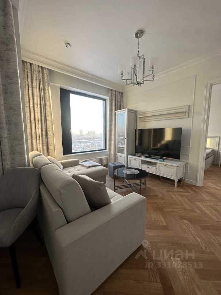 1-комнатная квартира, 50 м² — фотография 3