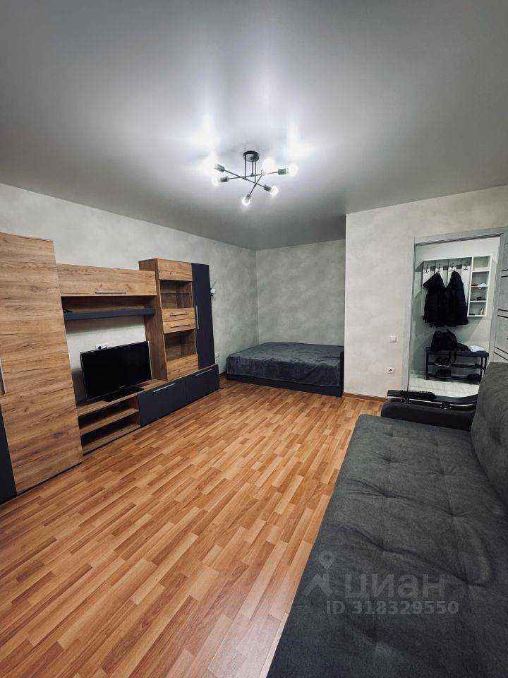 1-комнатная квартира, 39,1 м²