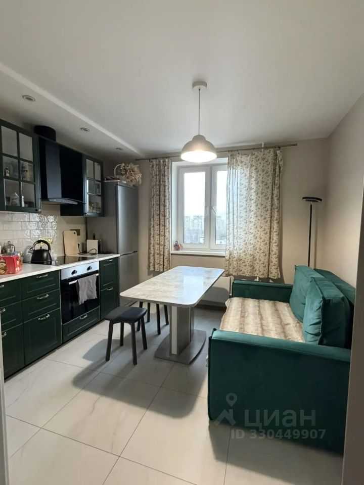 1-комнатная квартира, 39 м² — фотография 2