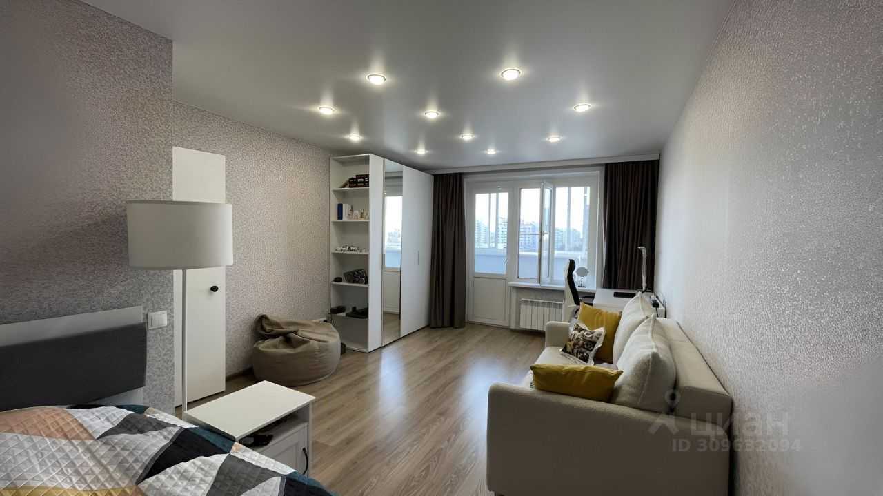 1-комнатная квартира, 37 м²