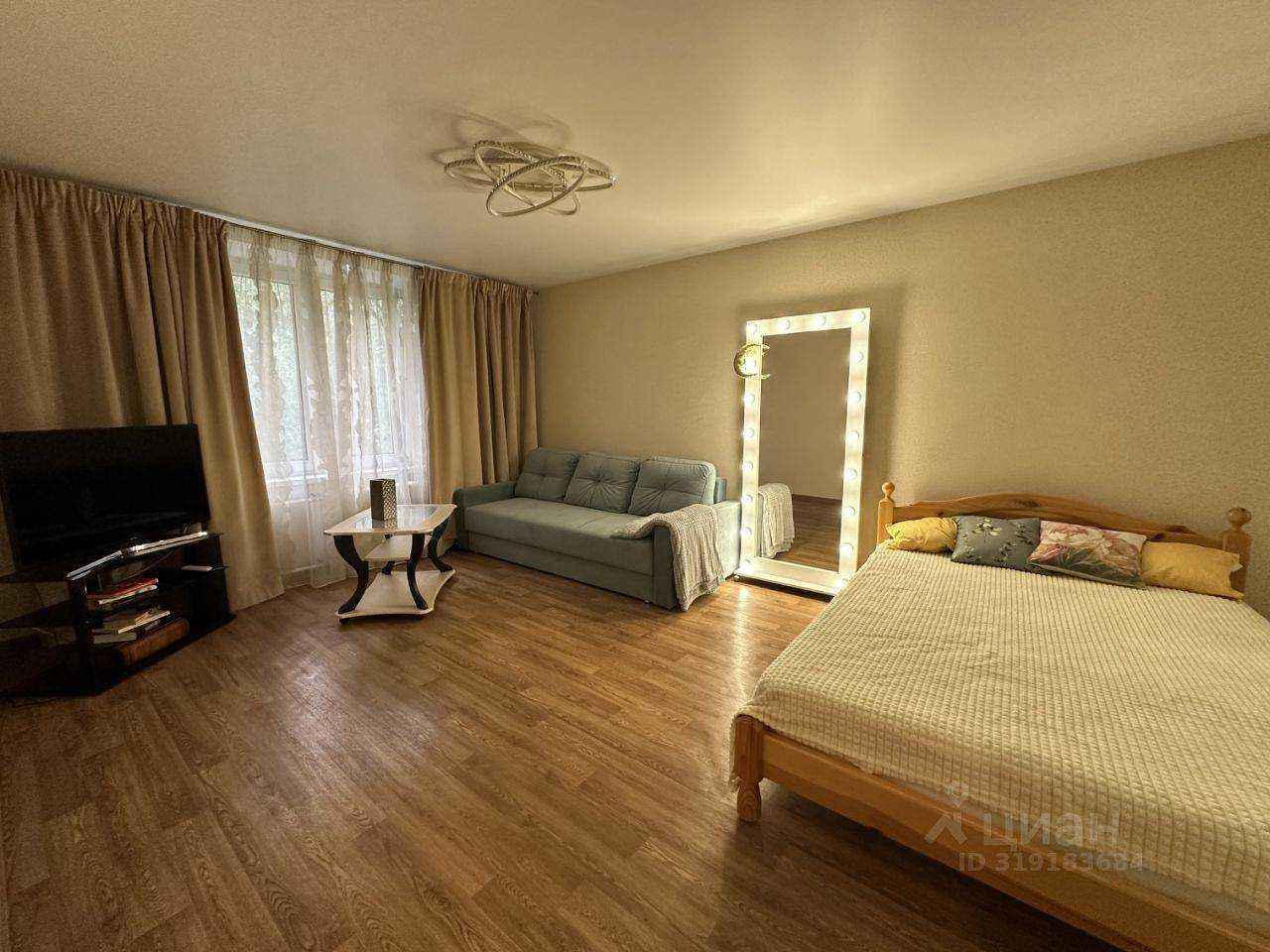 1-комнатная квартира, 35 м²
