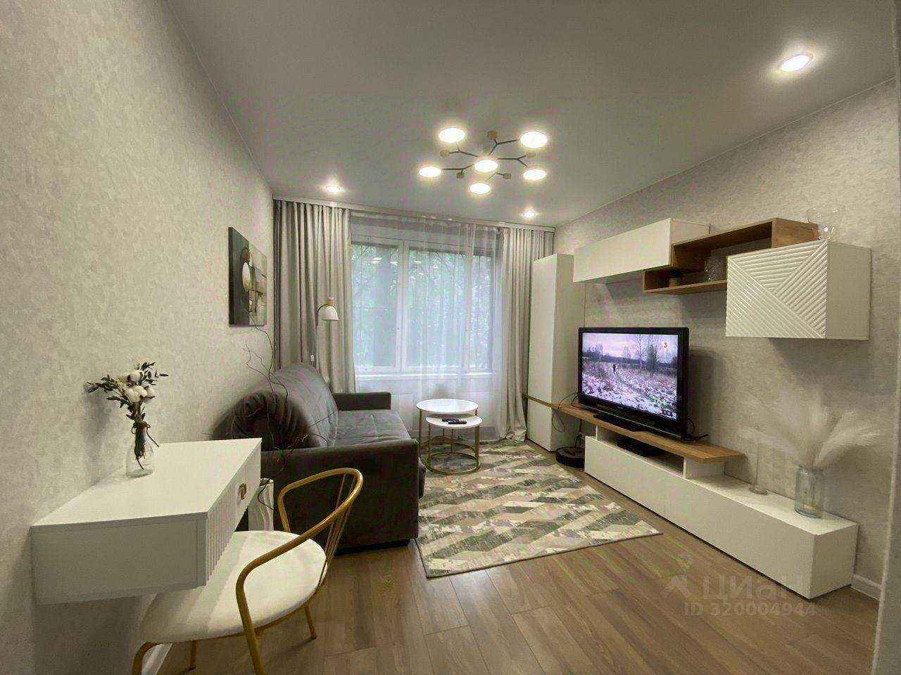 1-комнатная квартира, 35 м²