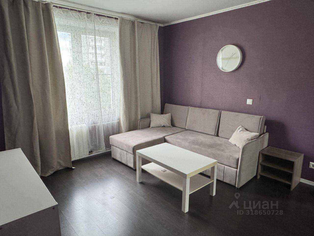 2-комнатная квартира, 40 м²