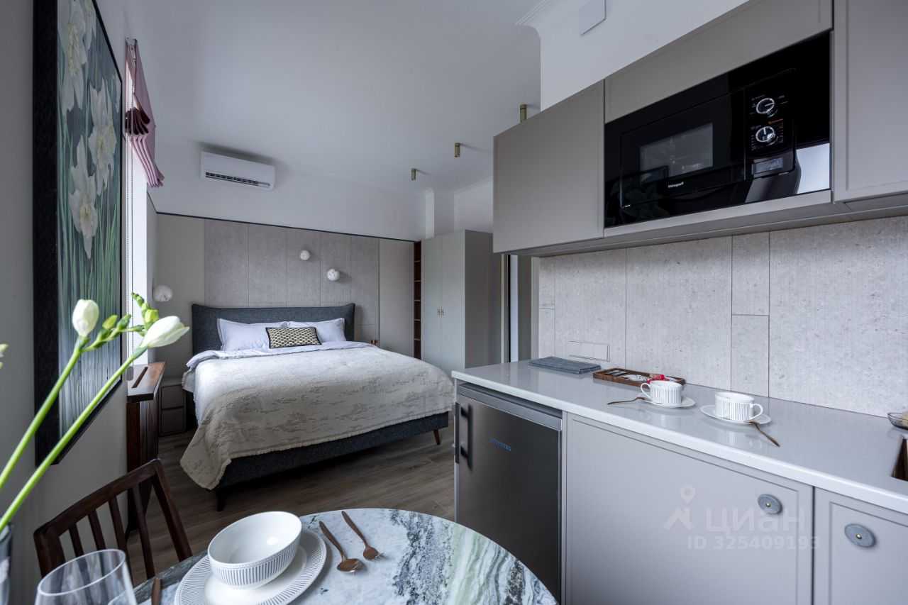 1-комнатная квартира, 19 м²