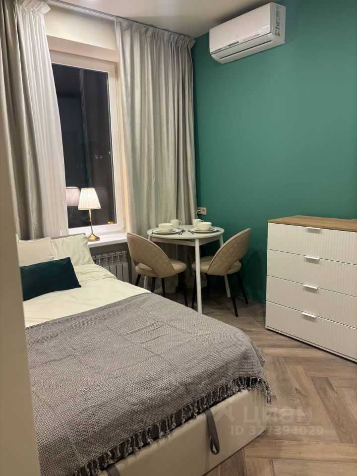 1-комнатная квартира, 17 м²