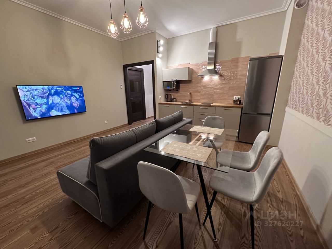 1-комнатная квартира, 45 м²