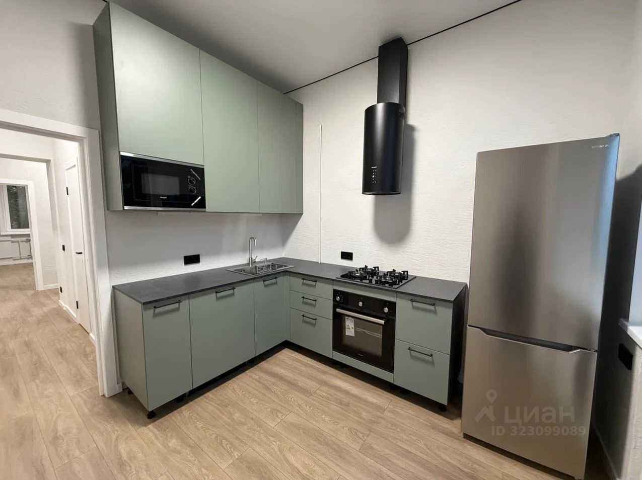 4-комнатная квартира, 77 м²