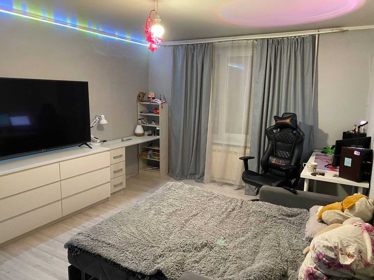 1-комнатная квартира, 34,5 м²