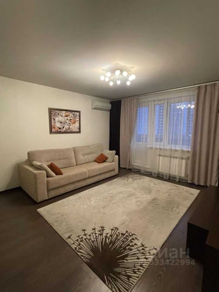 1-комнатная квартира, 42 м²