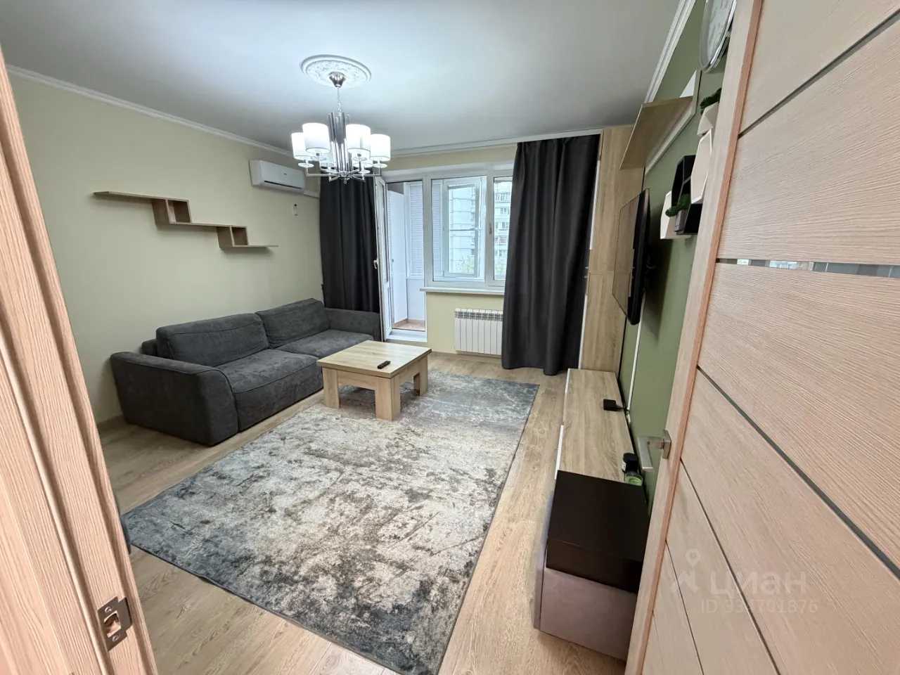 1-комнатная квартира, 44 м²