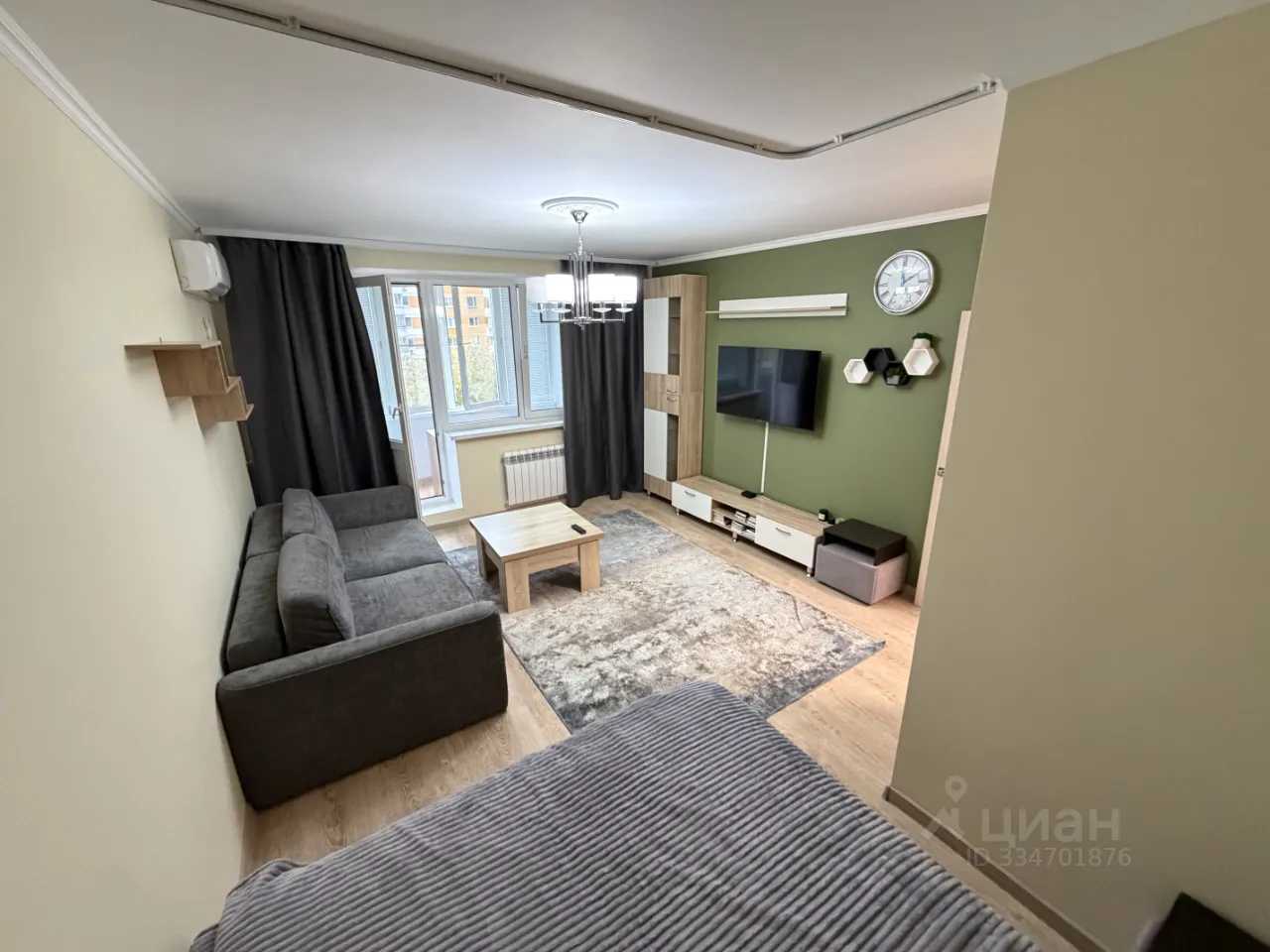 1-комнатная квартира, 44 м² — фотография 2