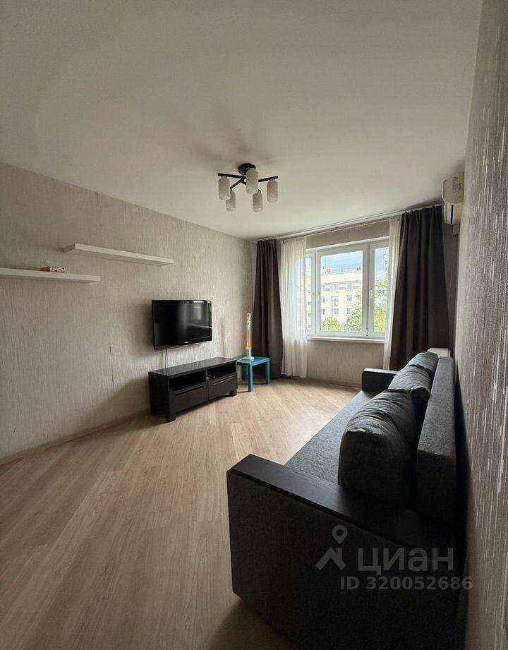 1-комнатная квартира, 38 м²