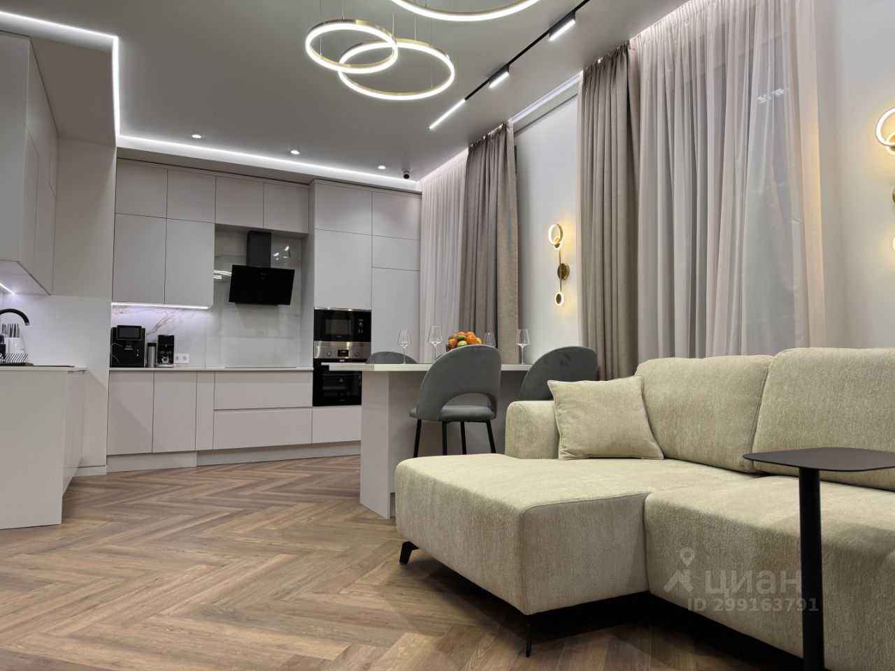 2-комнатная квартира, 58 м² — фотография 2
