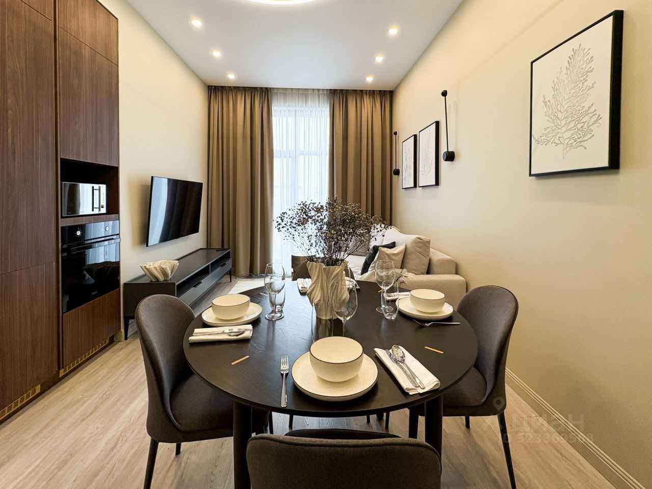 3-комнатная квартира, 56 м²