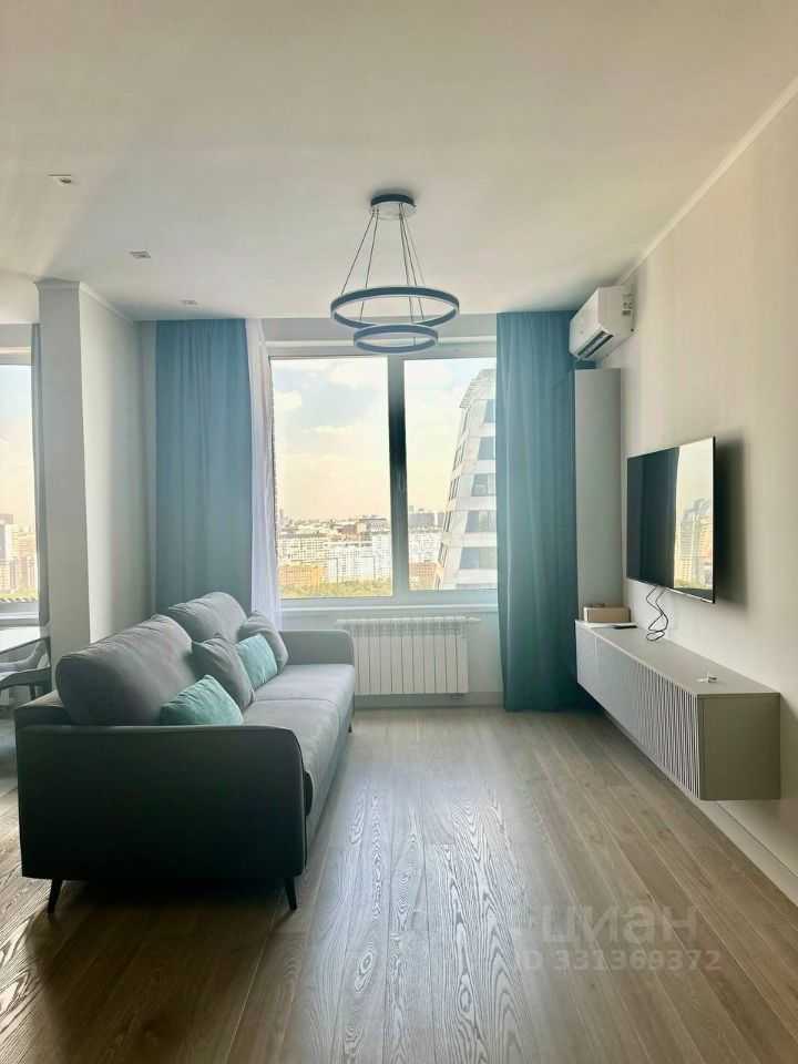 2-комнатная квартира, 53,5 м²