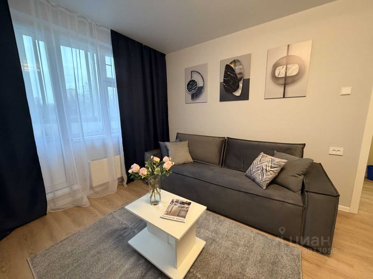 1-комнатная квартира, 37 м² — фотография 2