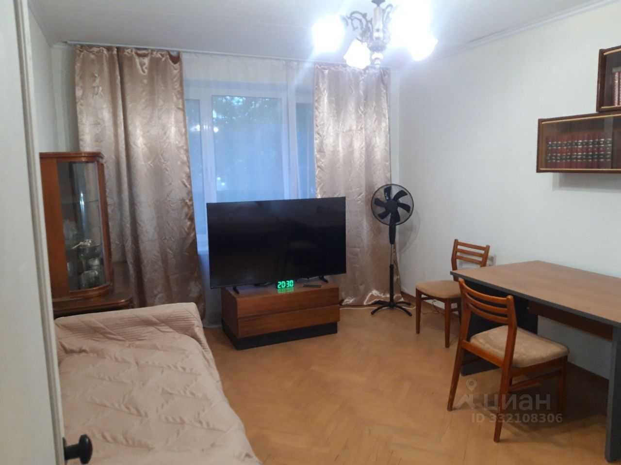 1-комнатная квартира, 38,7 м²