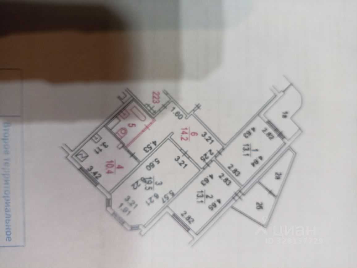 3-комнатная квартира, 79 м² — фотография 2