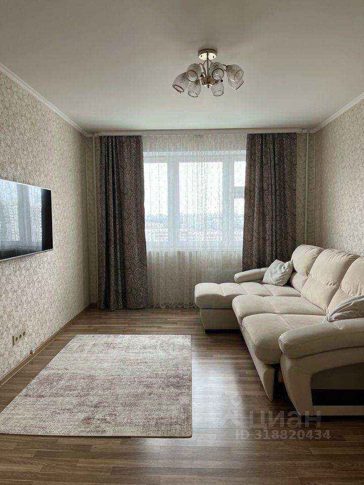 1-комнатная квартира, 42,4 м²