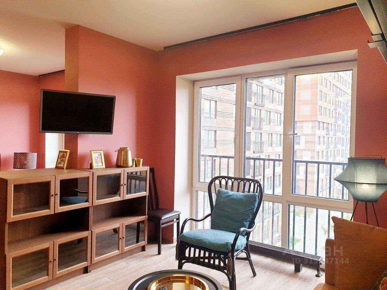 1-комнатная квартира, 38 м² — фотография 2