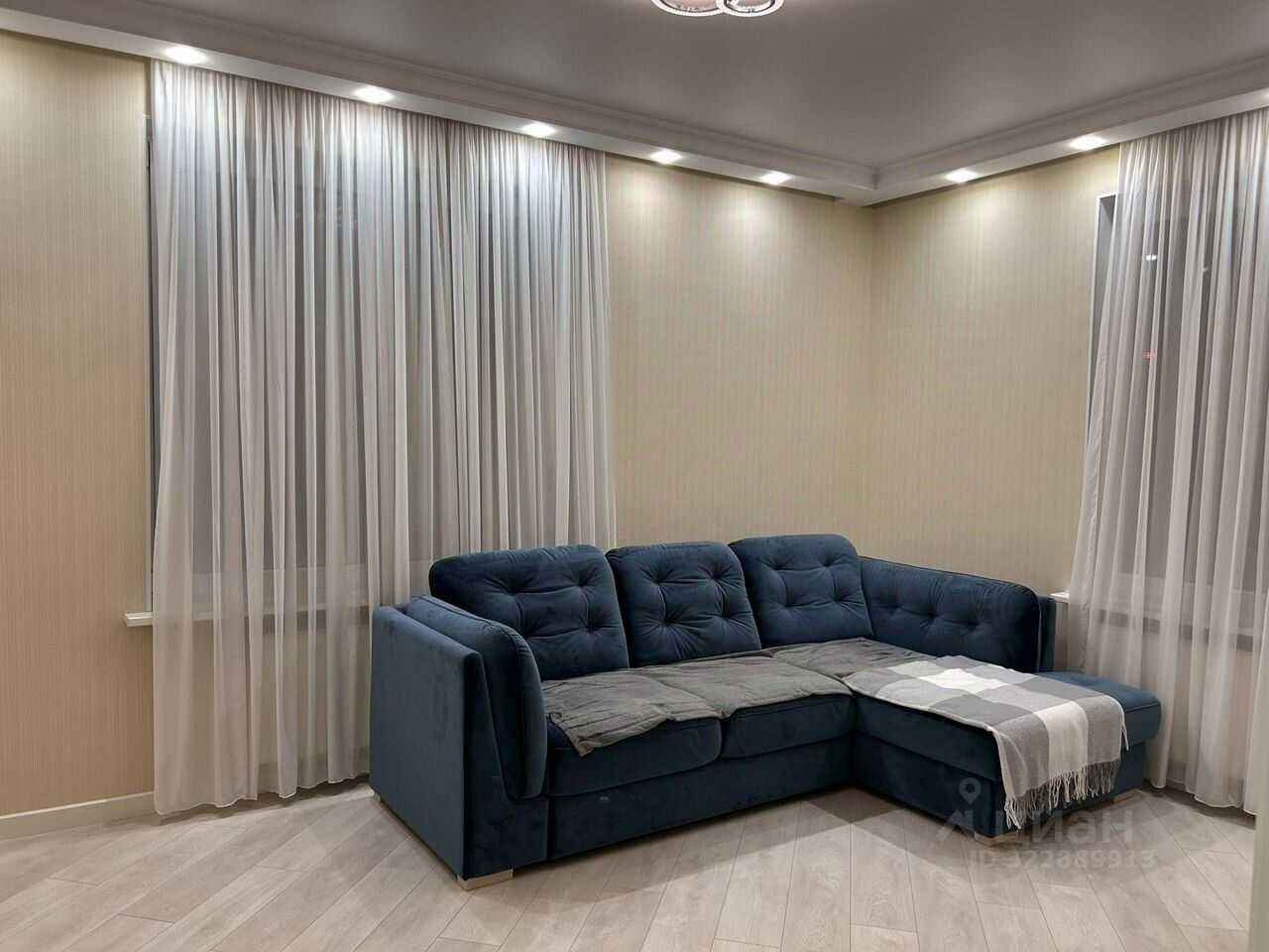 1-комнатная квартира, 58,6 м² — фотография 2