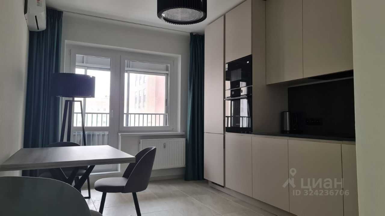 1-комнатная квартира, 39 м²