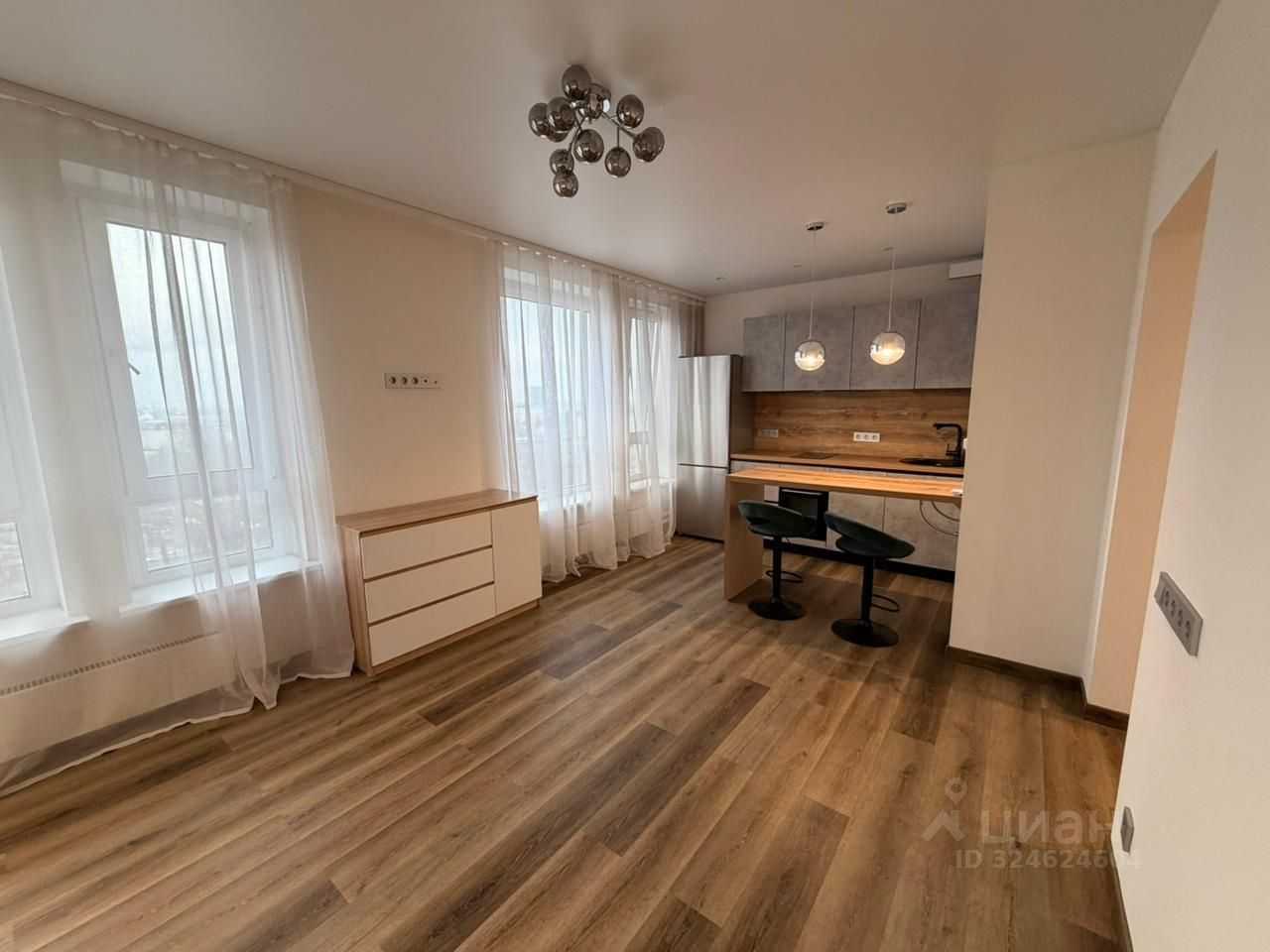 1-комнатная квартира, 35 м² — фотография 2
