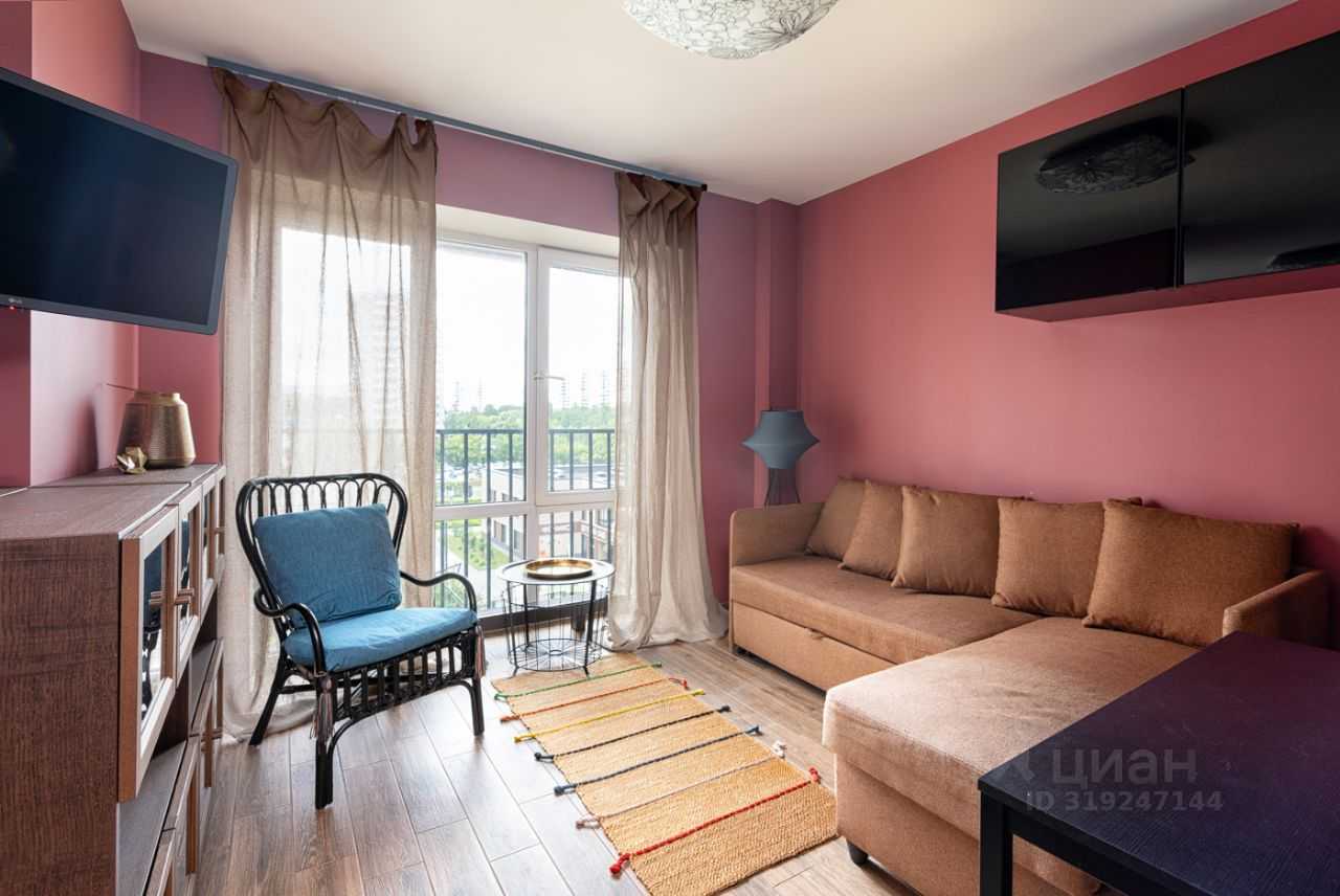 1-комнатная квартира, 38 м²
