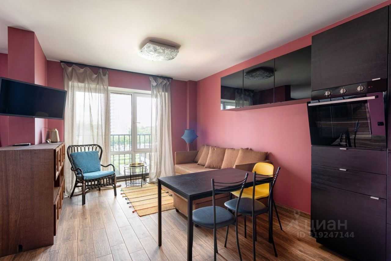 1-комнатная квартира, 38 м² — фотография 2