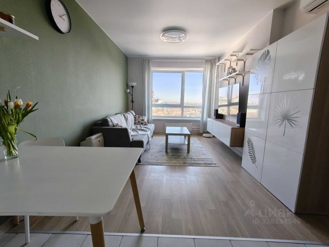 2-комнатная квартира, 56 м² — фотография 3
