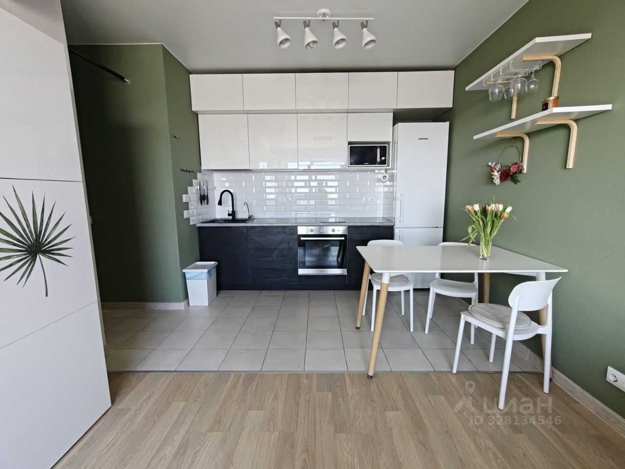 2-комнатная квартира, 56 м² — фотография 2