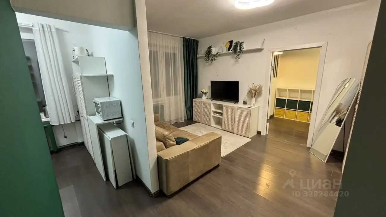 2-комнатная квартира, 43,8 м²