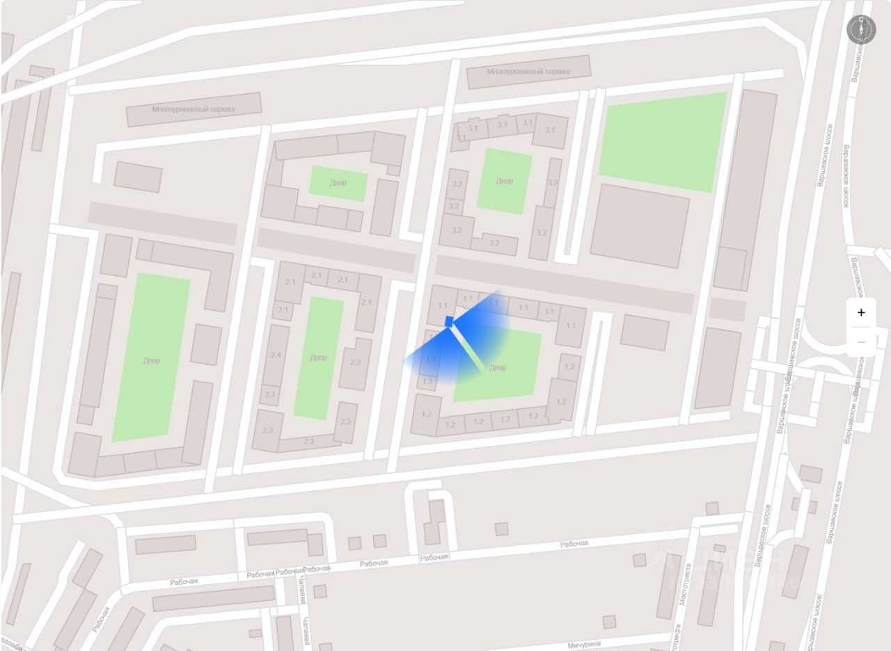 3-комнатная квартира, 50,8 м²