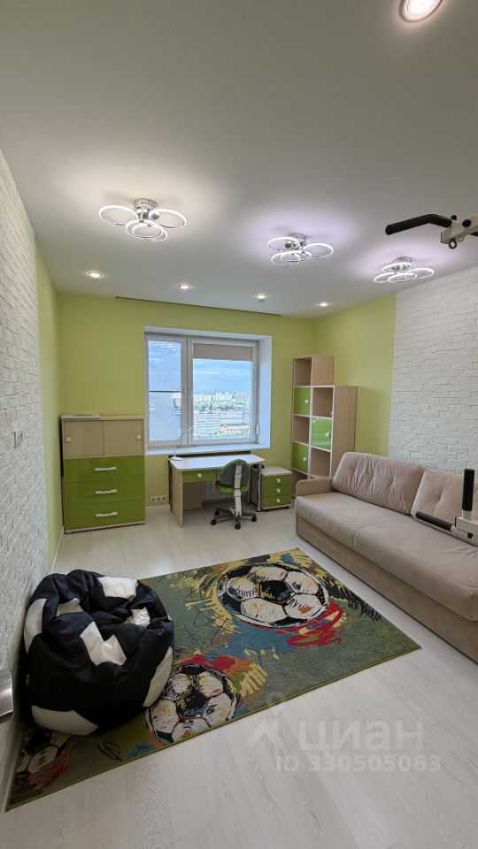 3-комнатная квартира, 106 м²