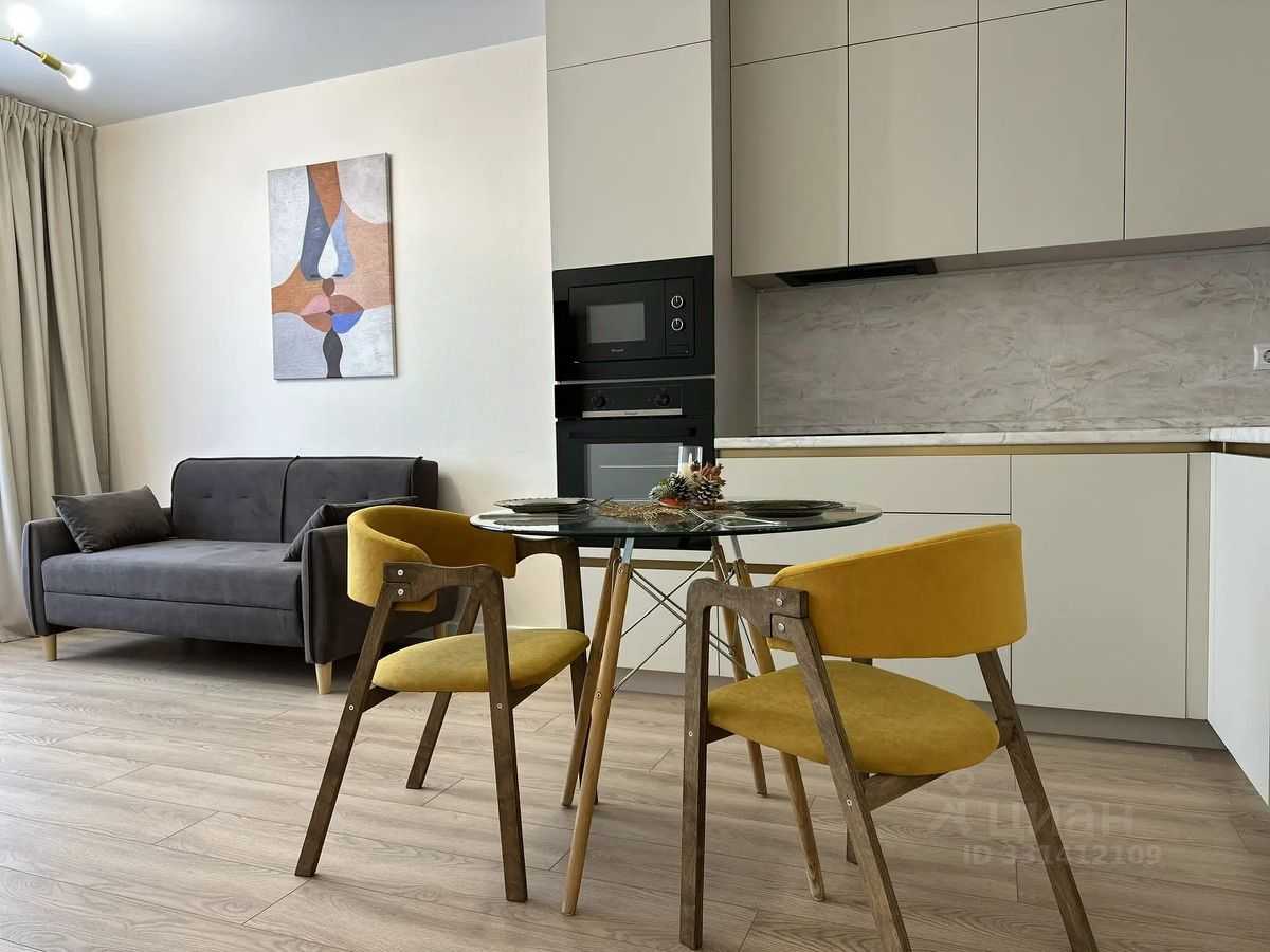 1-комнатная квартира, 46 м²