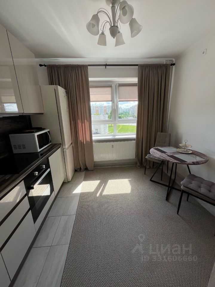 1-комнатная квартира, 38,5 м²
