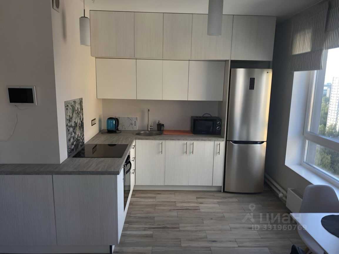 1-комнатная квартира, 34,5 м²