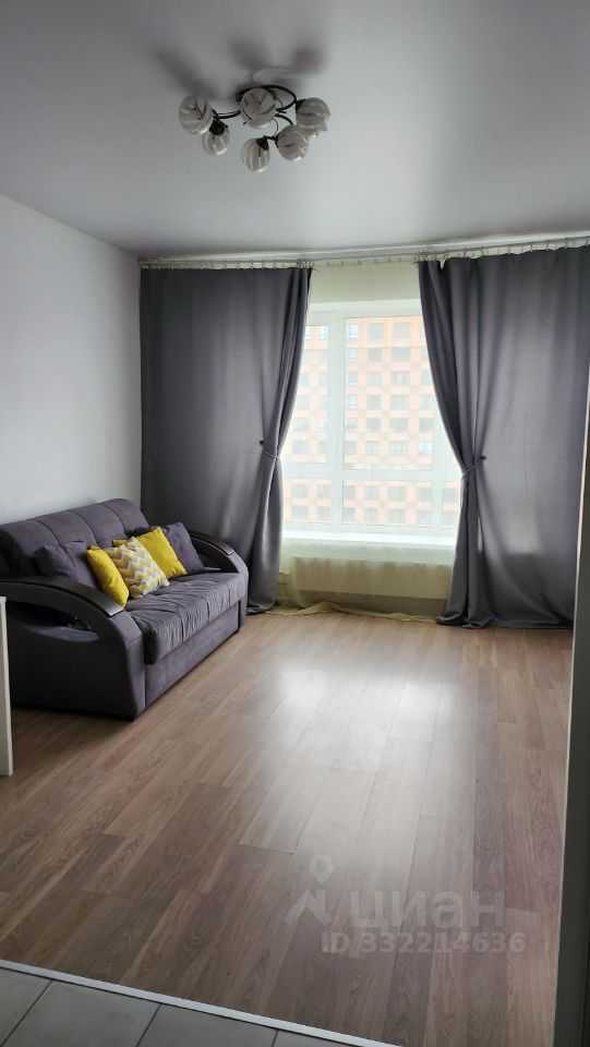 1-комнатная квартира, 24,5 м²
