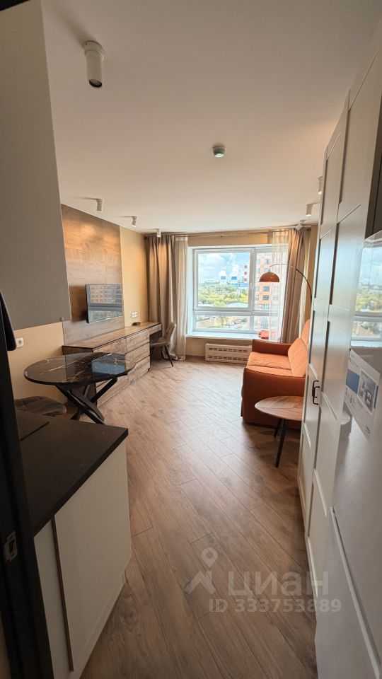 1-комнатная квартира, 24,4 м²
