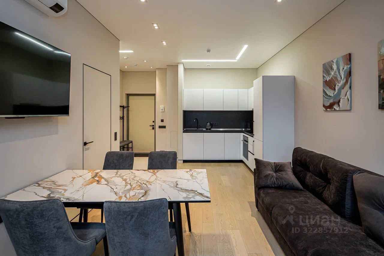 1-комнатная квартира, 40 м² — фотография 2