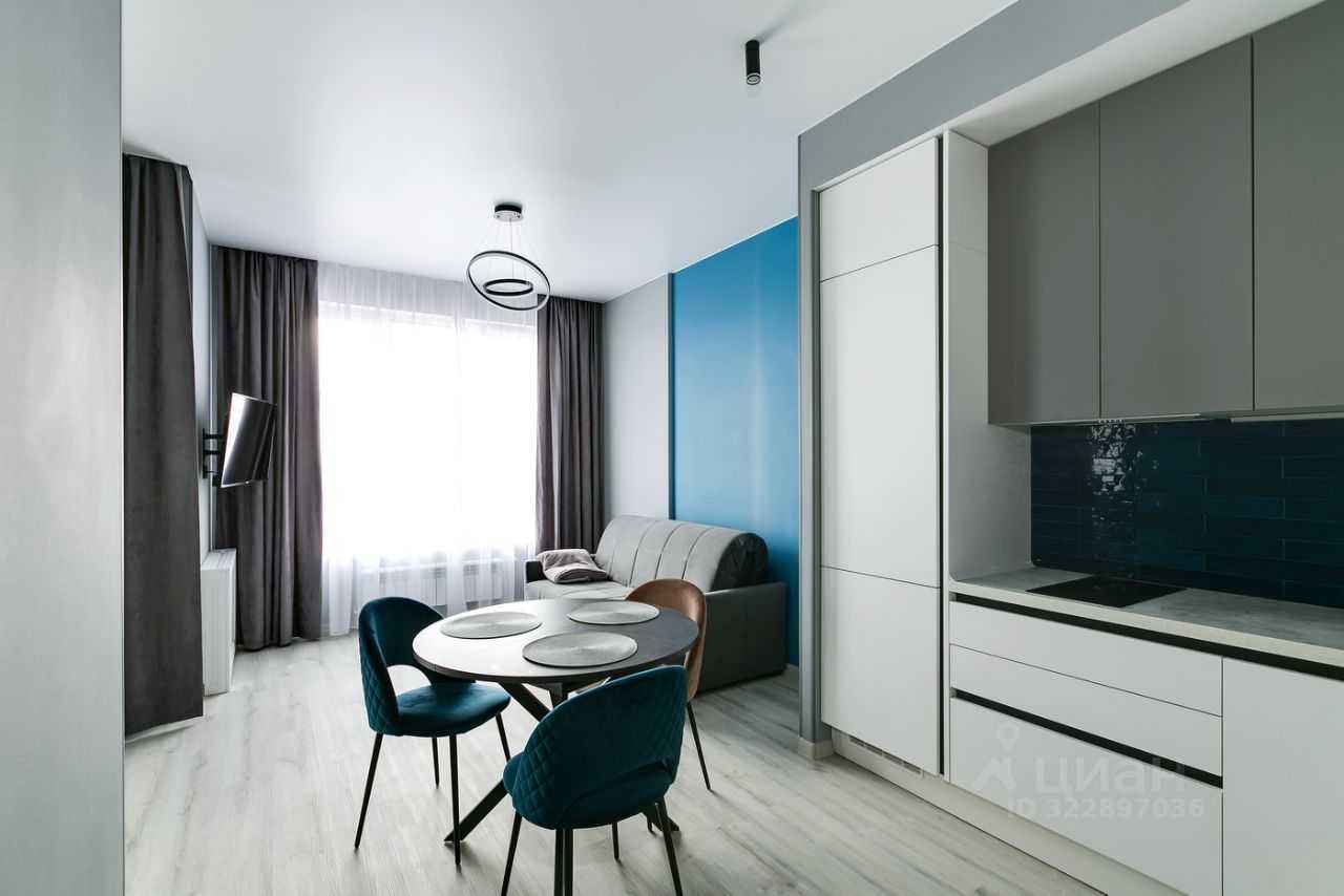 1-комнатная квартира, 43 м²