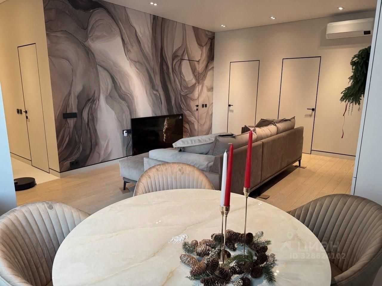 3-комнатная квартира, 72 м²